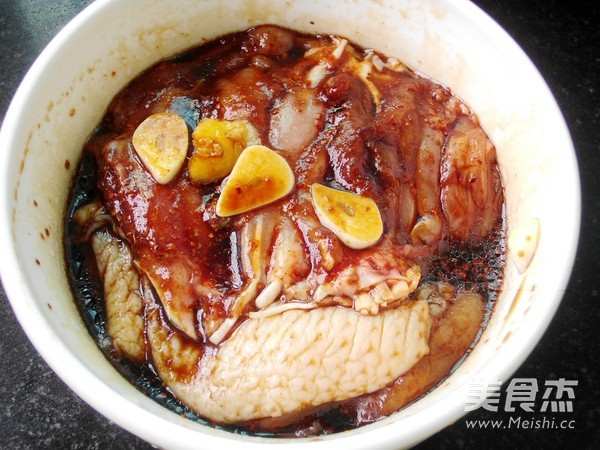 蜜汁鸡卷的做法