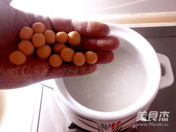 薯球粥的做法