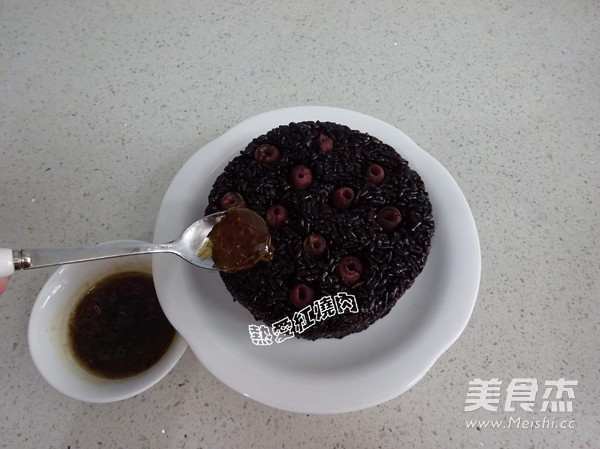#苏泊尔•蒸汽球釜#墨米<a href=/shicai/guopin/LianZi/index.html target=_blank><u>莲子</u></a>饭的做法