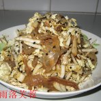白菜心拌海蜇