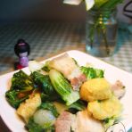 豆泡炒矮脚黄