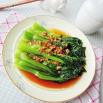 白灼菜心的做法