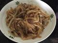 萝卜丝炒牛肉的做法