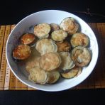 香煎茄片的做法