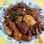 素鸡烧鸭腿