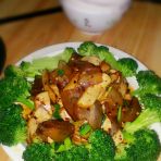 辣炒香干腊肉的做法
