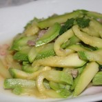肉沫炒云南小瓜的做法