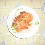 蒜蓉蒸基围虾