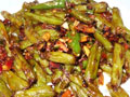 干煸四季豆的做法
