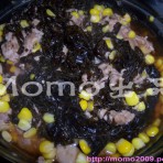 紫菜玉米肉饼的做法