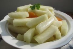 杏香萝卜条的家常做法