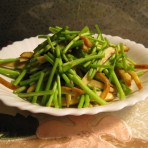 芦蒿苔炒香干