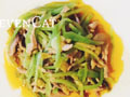 清爽榨菜肉丝的做法