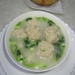 浓汤鱼肉丸的做法