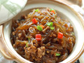 蚂蚁上树（肉末粉丝煲）的做法