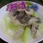 肉片节瓜汤的做法