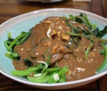 【芝麻酱拌菠菜】芝麻酱拌菠菜的做法_芝麻酱拌菠菜的营养_芝麻酱拌菠