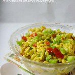 剁椒鸡蛋炒苦瓜的做法