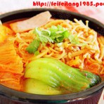 泡菜火腿拉面